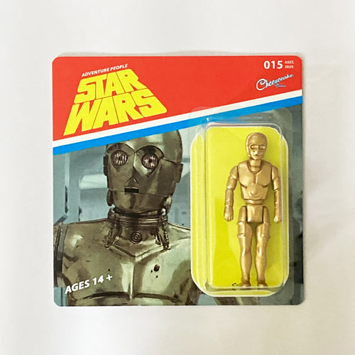 Cheesecake Customs - Adventure People C-3P0 Action Figure