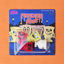 Load image into Gallery viewer, Fiendish Feet - UV Reactive Mini Figure 4 Pack