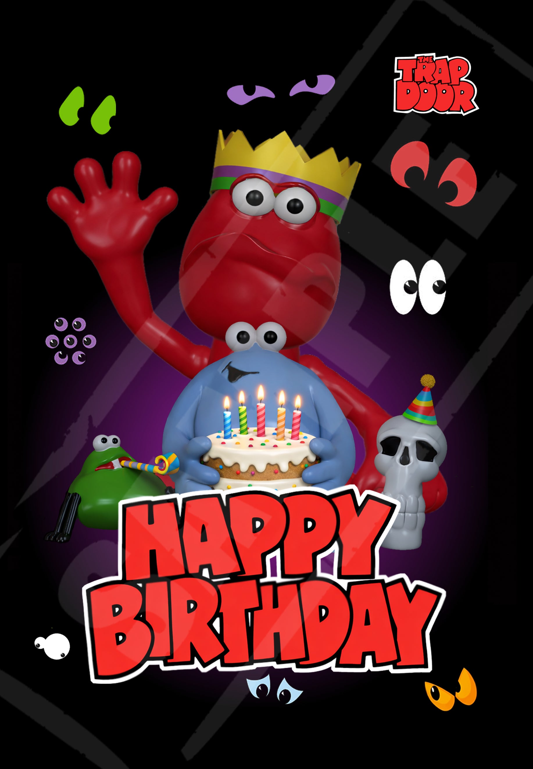The Trap Door - Birthday Card – NeMA Studios