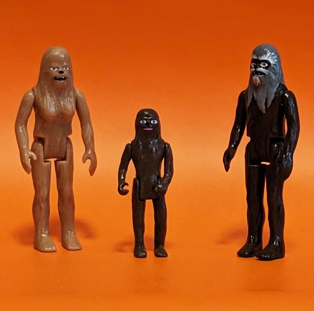 Cheesecake Customs - Holiday Special Wookie Family Action Figure Boxset