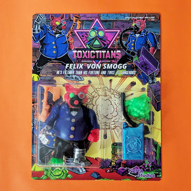 NeMA Studios - Toxic Titans Felix Von Smogg Action Figure