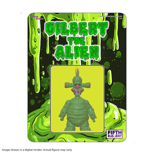 NeMA Studios Retro Collection - Gilbert The Alien Action Figure