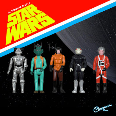 Cheesecake Customs - Adventure People Complete Set of wave 4