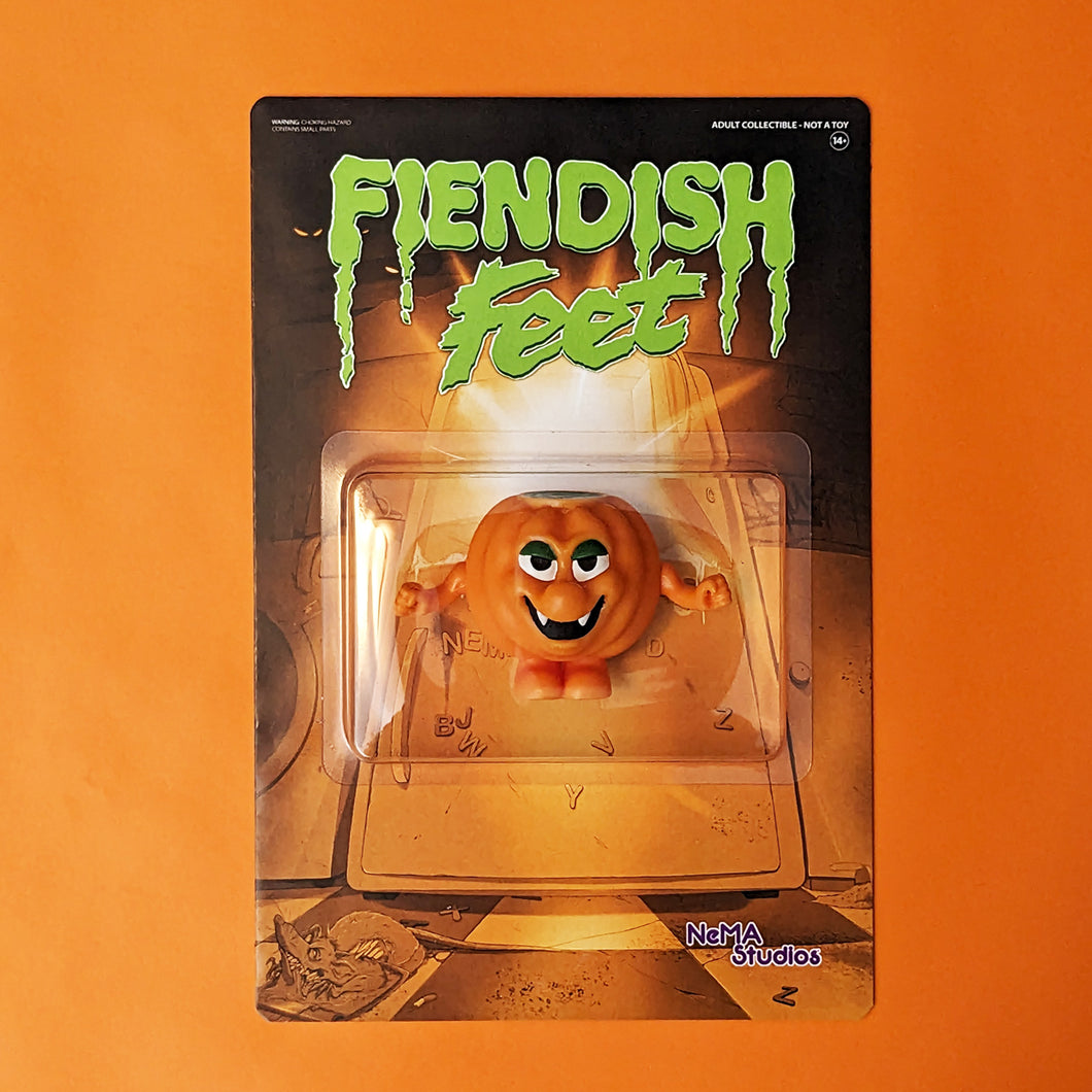 Fiendish Feet Action Figures - Jack O Lantern