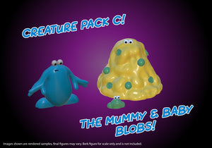 NeMA Studios - The Trap Door Creature Pack C - The Mummy & Baby Blob
