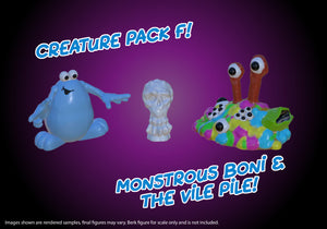 NeMA Studios - The Trap Door Creature Pack F - Monstrous Boni and The Vile Pile