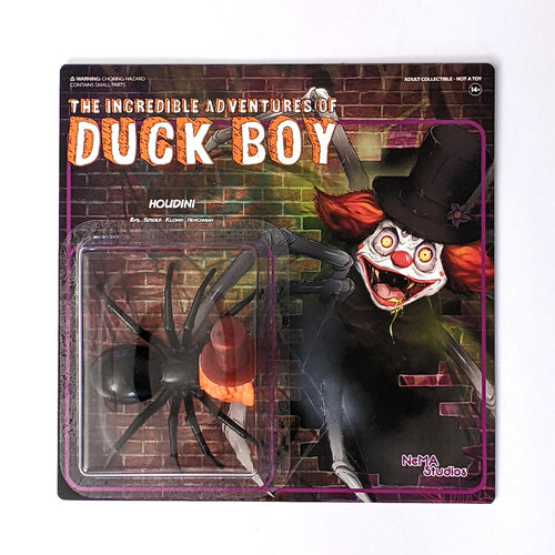 NeMA Studios - Duck Boy - Houdini The Spider Klown Action Figure