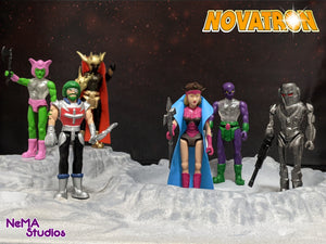 Novatron Action Figures Wave 1 - Set Of 6